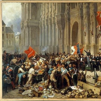  1848年のフランス革命: 自由と共和制への熱望、そして社会構造の劇的な変化